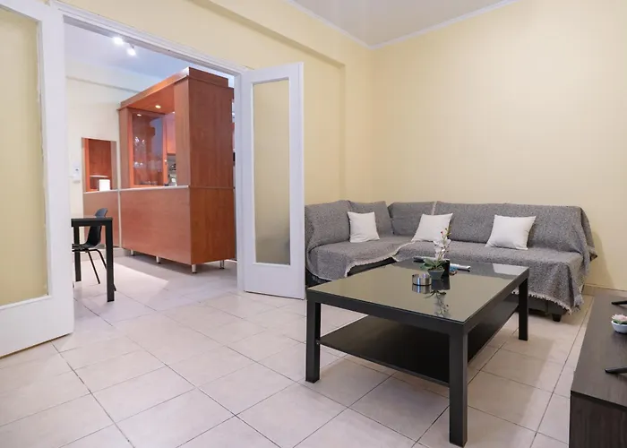 Neos Kosmos Metro St. 1 Bedroom Semi-Basement Flat